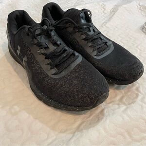 Under Armor Charged Escape 2 Men’s Black Sneakers Size 9.5 Shoes Running Active